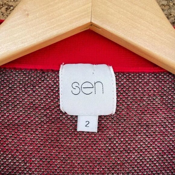 Sen cocoon camoflage open sweater m - Picture 6 of 15